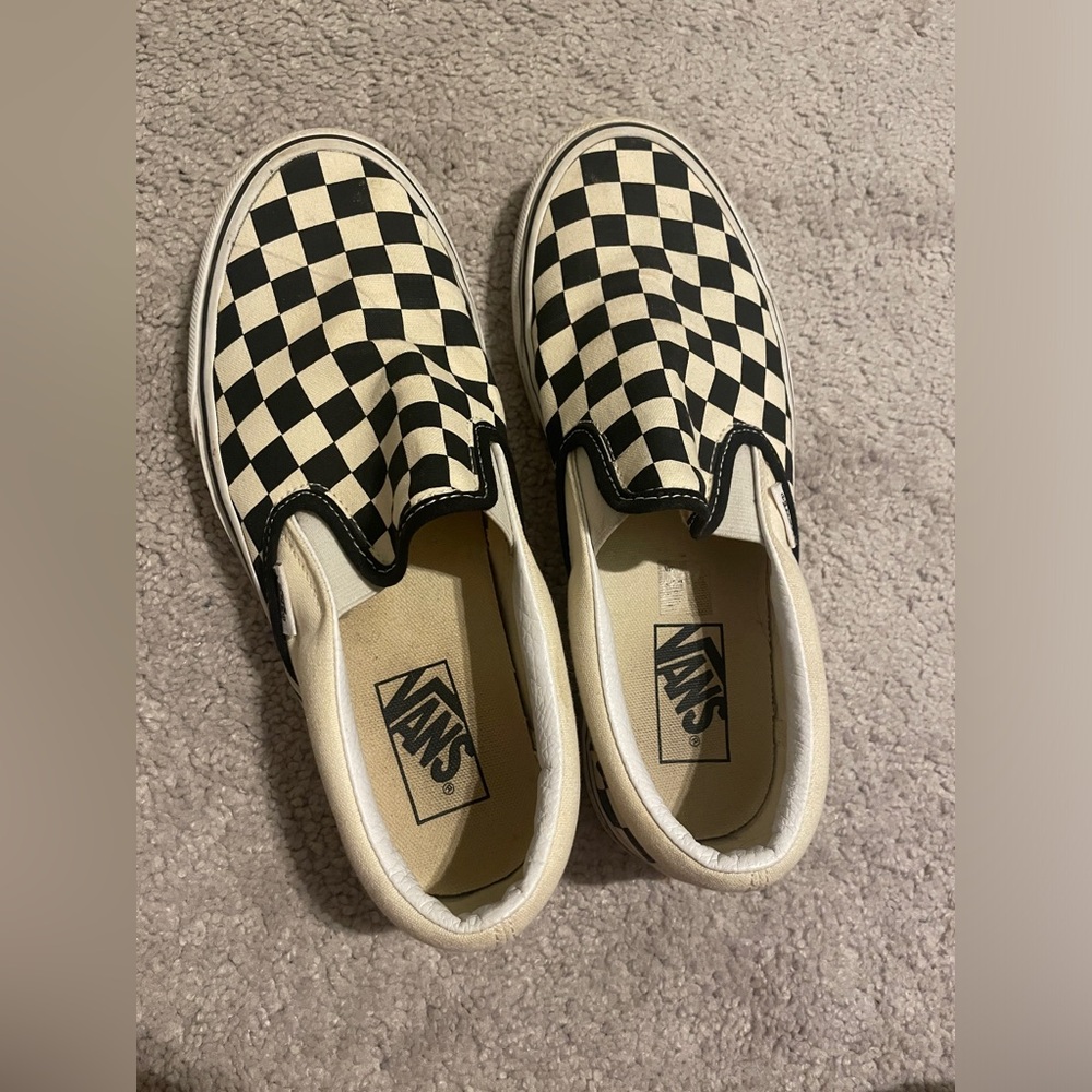 Checkered Vans